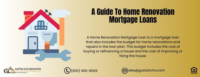 Home Renovation Mortgage Loans