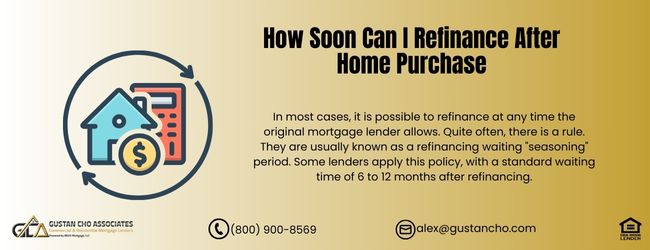 Refinance After Home Purchase